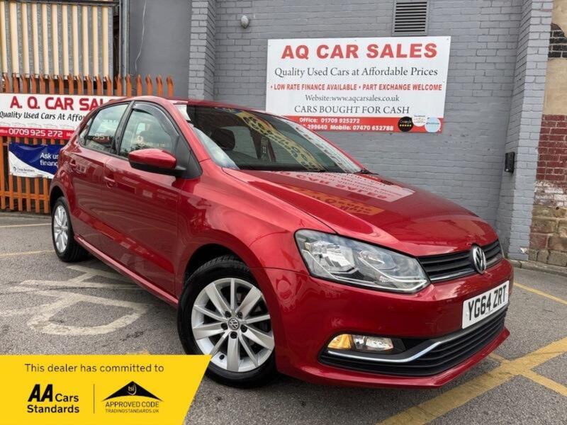 2014 Volkswagen Polo 1.2 Tsi Bluemotion Tech Se Euro 6 (s/s) 5dr in Red — image 1