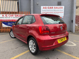 2014 Volkswagen Polo 1.2 Tsi Bluemotion Tech Se Euro 6 (s/s) 5dr in Red — image 5