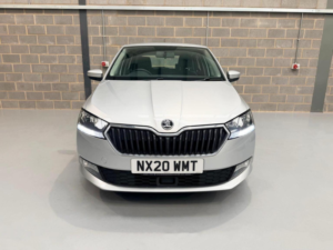 2020 Skoda Fabia 1.0 Tsi Se Euro 6 (s/s) 5dr in Silver — image 2