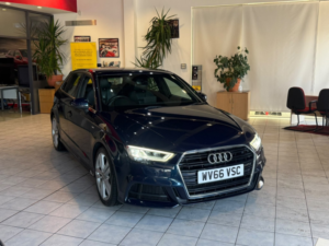 2016 Audi A3 1.6 Tdi S Line in Blue — image 2