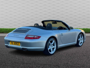 2005 Porsche 911 3.6 997 Carrera Cabriolet Tiptronic S 2dr in Silver — image 4