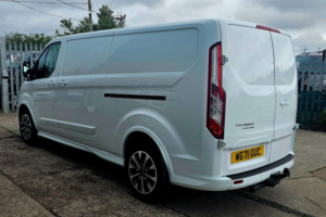 2021 Ford Transit Custom 2.0 310 Ecoblue Sport L2 H1 Euro 6 (s/s) 5dr in White — image 4