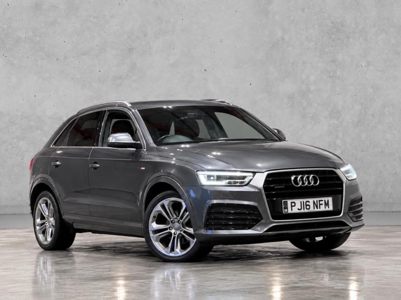2016 Audi Q3 2.0 Tdi S Line Plus S Tronic Quattro Euro 6 (s/s) 5dr in Grey — image 1