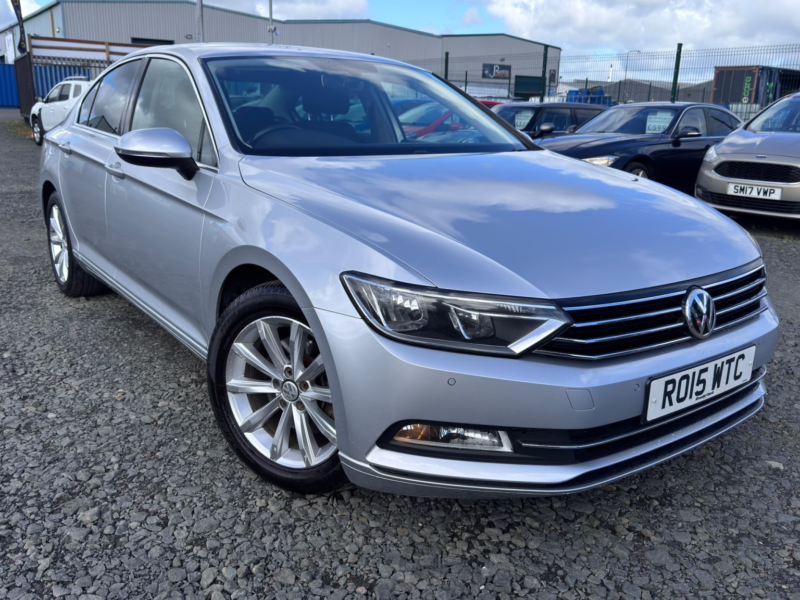 2015 Volkswagen Passat 2.0 Tdi Bluemotion Tech Se Business in Silver — image 1