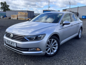 2015 Volkswagen Passat 2.0 Tdi Bluemotion Tech Se Business in Silver — image 3