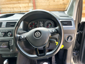 2020 Volkswagen Caddy Maxi Life 4 SEAT Auto Wheelchair Accessible Disabled Access Vehicle Wav in Grey — image 2