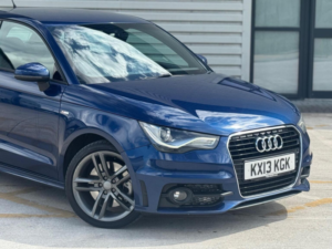 2013 Audi A1 1.4 Tfsi S Line Sportback S Tronic Euro 5 5dr in Blue — image 2