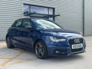 2013 Audi A1 1.4 Tfsi S Line Sportback S Tronic Euro 5 5dr in Blue — image 5