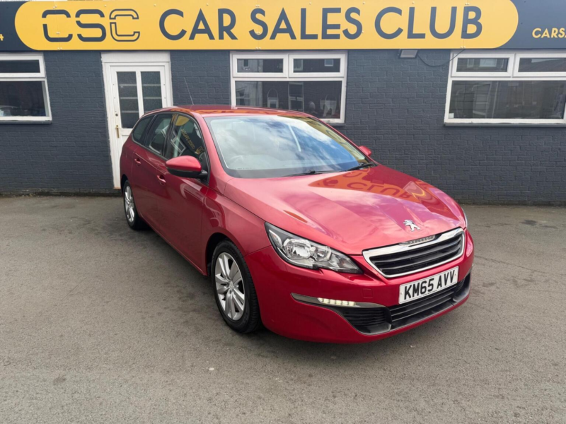 2015 Peugeot 308 Sw 1.6 Bluehdi Active Euro 6 (s/s) 5dr in Red — image 1