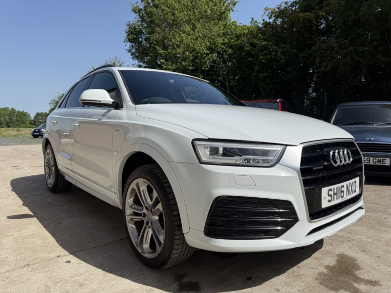 2016 Audi Q3 2.0 Tdi S Line Plus in White — image 1