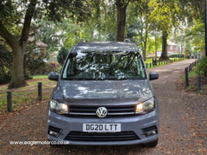 2020 Volkswagen Caddy Maxi 2.0 Tdi C20 Highline DSG Lwb Euro 6 (s/s) 6dr in Grey — image 2