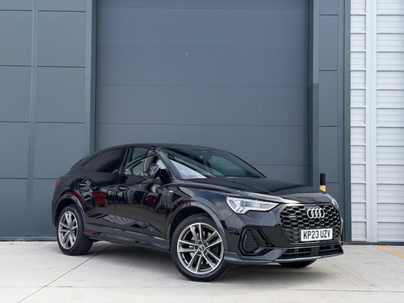 2023 Audi Q3 2.0 Tdi 40 Black Edition Sportback S Tronic Quattro Euro 6 (s/s) 5dr in Black — image 1