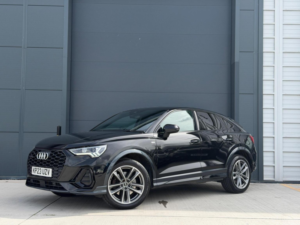 2023 Audi Q3 2.0 Tdi 40 Black Edition Sportback S Tronic Quattro Euro 6 (s/s) 5dr in Black — image 3