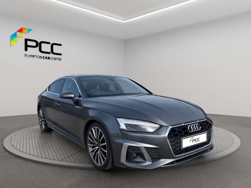 2021 Audi A5 2.0 A5 Sportback 35 Tdi Mhev S Line Semi-Auto 5dr in Grey — image 1