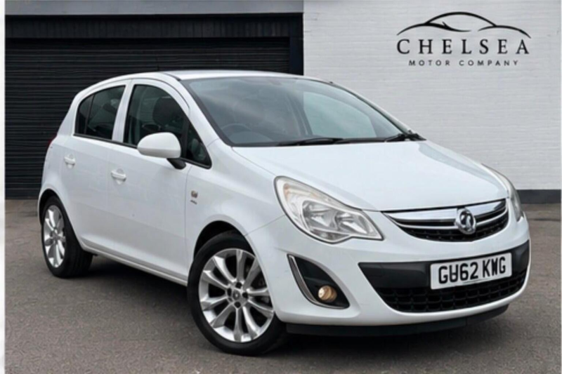 2012 Vauxhall Corsa 1.2 16v Active Euro 5 5dr (a/c) in White — image 1