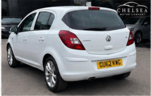 2012 Vauxhall Corsa 1.2 16v Active Euro 5 5dr (a/c) in White — image 2