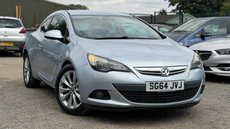 2014 Vauxhall Astra Gtc 1.4t Sri Euro 5 (s/s) 3dr in Silver — image 1