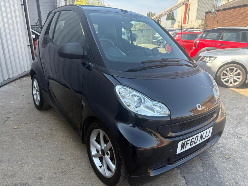 2010 Smart Fortwo 1.0 Mhd Pulse Cabriolet Softtouch Euro 5 (s/s) 2dr in Black — image 1