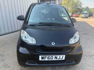 2010 Smart Fortwo 1.0 Mhd Pulse Cabriolet Softtouch Euro 5 (s/s) 2dr in Black — image 2
