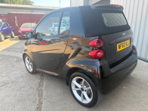 2010 Smart Fortwo 1.0 Mhd Pulse Cabriolet Softtouch Euro 5 (s/s) 2dr in Black — image 4