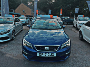 2017 SEAT Leon 1.4 Ecotsi Fr Technology Euro 6 (s/s) 5dr in Blue — image 4