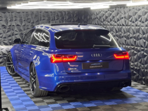 2016 Audi Rs6 Avant 4.0 Tfsi V8 Performance Tiptronic Quattro Euro 6 (s/s) 5dr in Blue — image 4