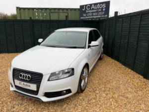 2012 Audi A3 2.0 Tdi S Line Sportback Euro 5 (s/s) 5dr in White — image 4