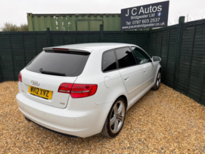 2012 Audi A3 2.0 Tdi S Line Sportback Euro 5 (s/s) 5dr in White — image 5