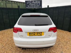 2012 Audi A3 2.0 Tdi S Line Sportback Euro 5 (s/s) 5dr in White — image 6