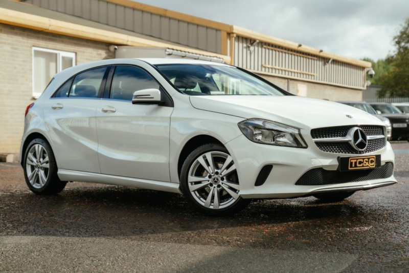 2017 Mercedes-Benz A Class 1.5 A180d Sport Hatchback 5dr Diesel 7g-Dct Euro 6 (s/s) (109 Ps) in White — image 1