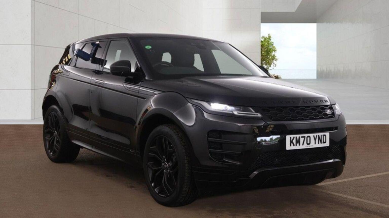 2020 Land Rover Range Rover Evoque 2.0 P200 Mhev R-Dynamic S Auto 4WD Euro 6 (s/s) 5dr in Black — image 1
