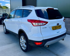2014 Ford Kuga 2.0 Tdci Titanium AWD Euro 5 5dr in White — image 2