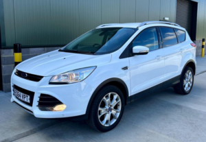 2014 Ford Kuga 2.0 Tdci Titanium AWD Euro 5 5dr in White — image 3
