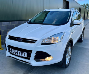 2014 Ford Kuga 2.0 Tdci Titanium AWD Euro 5 5dr in White — image 4