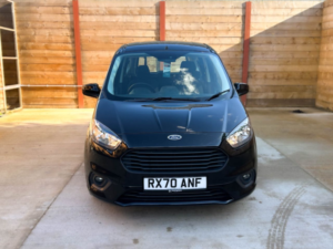 2020 Ford Tourneo Courier 3 SEAT Wheelchair Accessible Disabled Access Vehicle Wav in Black — image 4