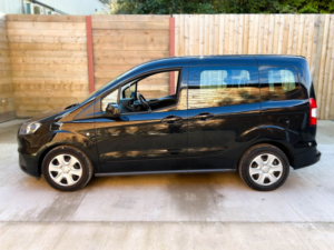 2020 Ford Tourneo Courier 3 SEAT Wheelchair Accessible Disabled Access Vehicle Wav in Black — image 6
