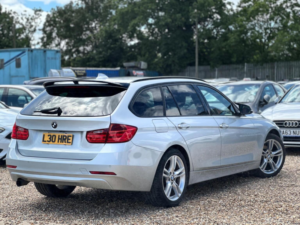 2014 BMW 3 Series 1.6 316i Sport Touring Auto Euro 6 (s/s) 5dr in Silver — image 3