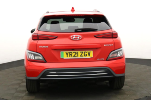 2021 Hyundai Kona 64kwh Premium SUV 5dr Electric Auto (10.5kw Charger) (204 Ps) in Red — image 5
