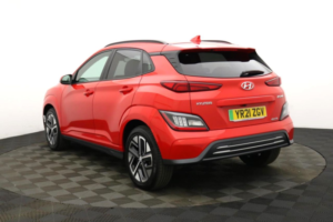 2021 Hyundai Kona 64kwh Premium SUV 5dr Electric Auto (10.5kw Charger) (204 Ps) in Red — image 6