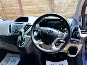 2017 Ford Tourneo Custom L2 Lwb 2 Wheelchair Auto Wheelchair Accessible Vehicle in Blue — image 2