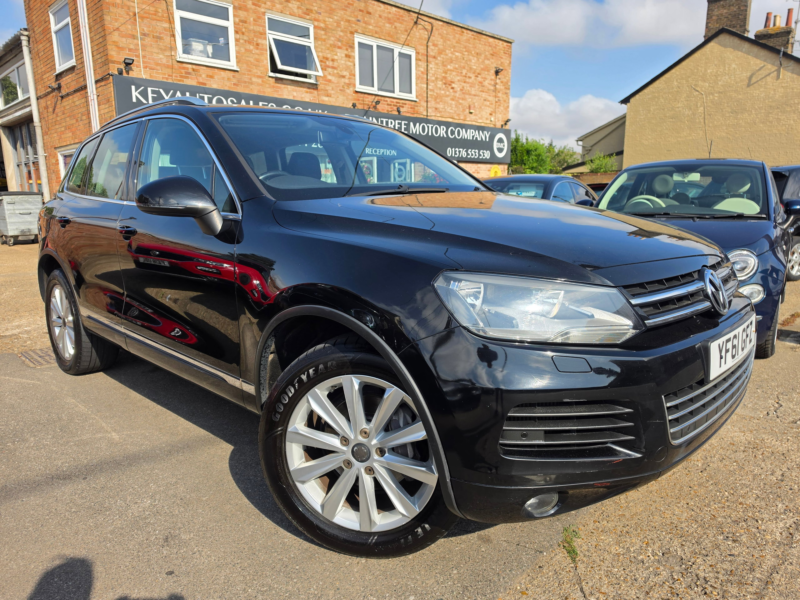 2011 Volkswagen Touareg 3.0 Tdi V6 Bluemotion Tech Se SUV 5dr Diesel Tiptronic 4WD Euro 5 (s/s) (245 Ps) in Black — image 1