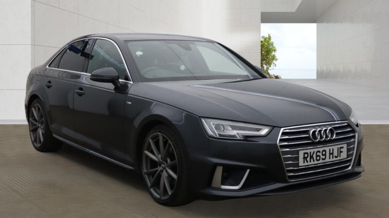 2019 Audi A4 2.0 Tfsi 35 S Line Saloon 4dr Petrol Manual Euro 6 (s/s) (150 Ps) in Grey — image 1
