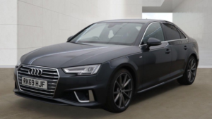 2019 Audi A4 2.0 Tfsi 35 S Line Saloon 4dr Petrol Manual Euro 6 (s/s) (150 Ps) in Grey — image 4