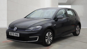 2020 Volkswagen E-Golf 35.8kwh E-Golf Hatchback 5dr Electric Auto (136 Ps) in Black — image 2