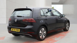 2020 Volkswagen E-Golf 35.8kwh E-Golf Hatchback 5dr Electric Auto (136 Ps) in Black — image 4