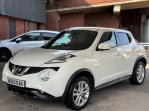 2016 Nissan Juke 1.2 Dig-T N-Connecta Euro 6 (s/s) 5dr in White — image 3