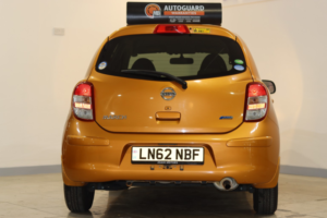 2012 Nissan Micra 1.2 12v 30 CVT Euro 5 5dr in Orange — image 4