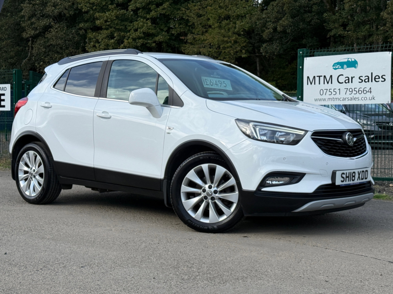 2018 Vauxhall Mokka X 1.6 Cdti Elite Nav SUV 5dr Diesel Manual Euro 6 (s/s) 17in Alloy (136 Ps) in White — image 1
