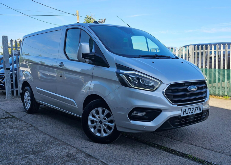 2022 Ford Transit Custom 2.0 340 Ecoblue Limited Auto L1 H1 Euro 6 5dr in Silver — image 1