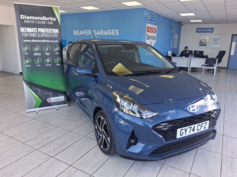 2024 Hyundai I10 1.2 I10 Premium 1.2 79ps AMT My25 in Blue — image 1